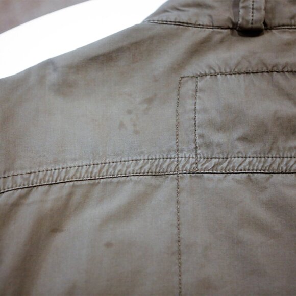 XRAY Vintage Y2K Jeans Men's Collared Full Zip Jacket Size - Green - L - Picture 11 of 11